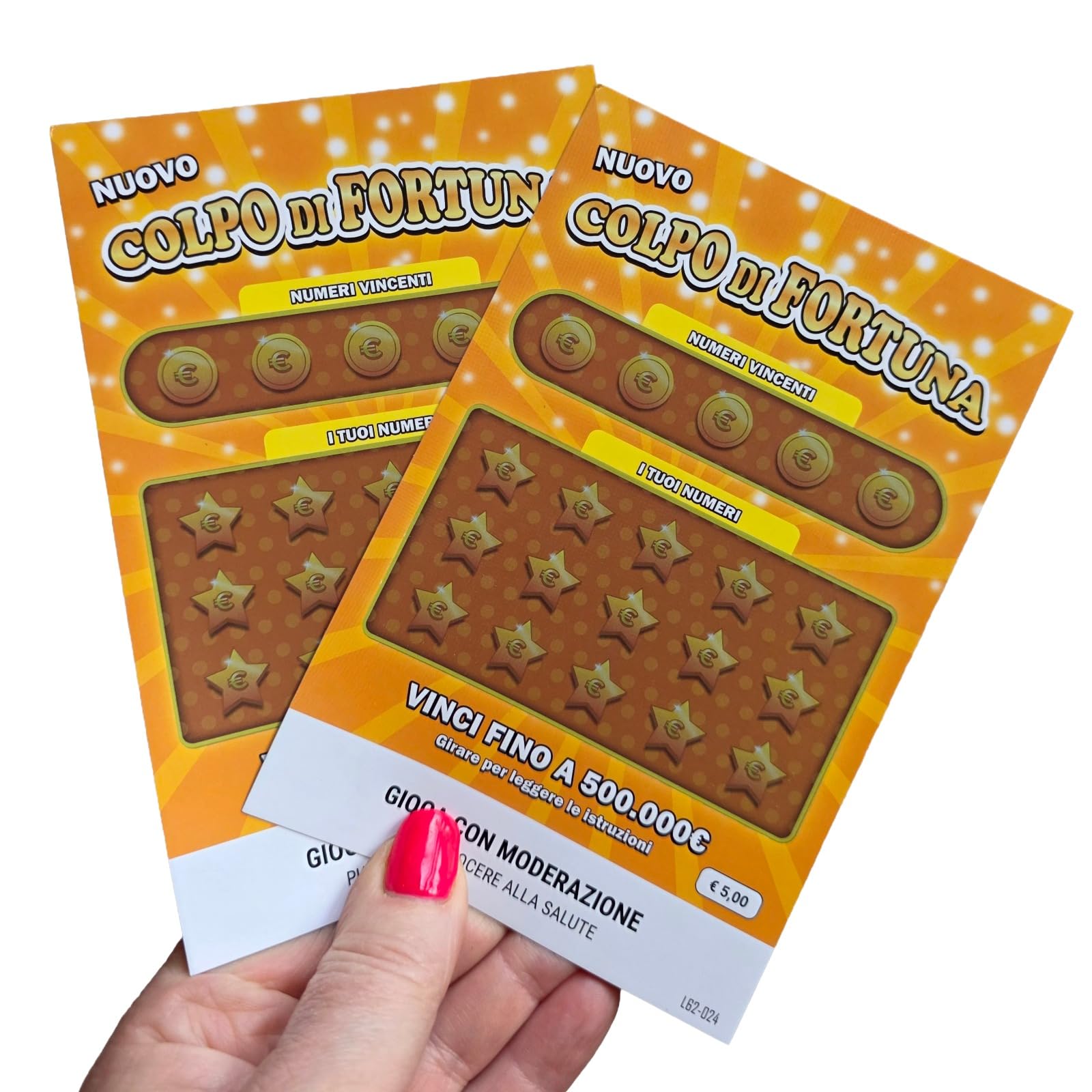 Biglietti Gratta e Vinci Annuncio Gravidanza Nonni – 2 Cartoline Sorpresa “Diventerete Nonni” – Idea Originale per Comunicare la Notizia ai Futuri Nonni - 1