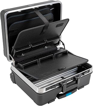 B&W GO mobile tool case with MODULE tool storage system ABS case, volume 36 l, 48 x 37.5 x 20 cm inner 120.04/M, tools not included