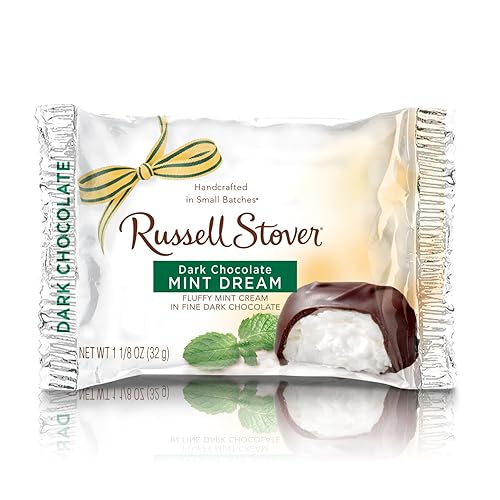 Miniatura 10 de Russell Stover Empanadas de menta y chocolate oscuro, bolsa de 6 onzas