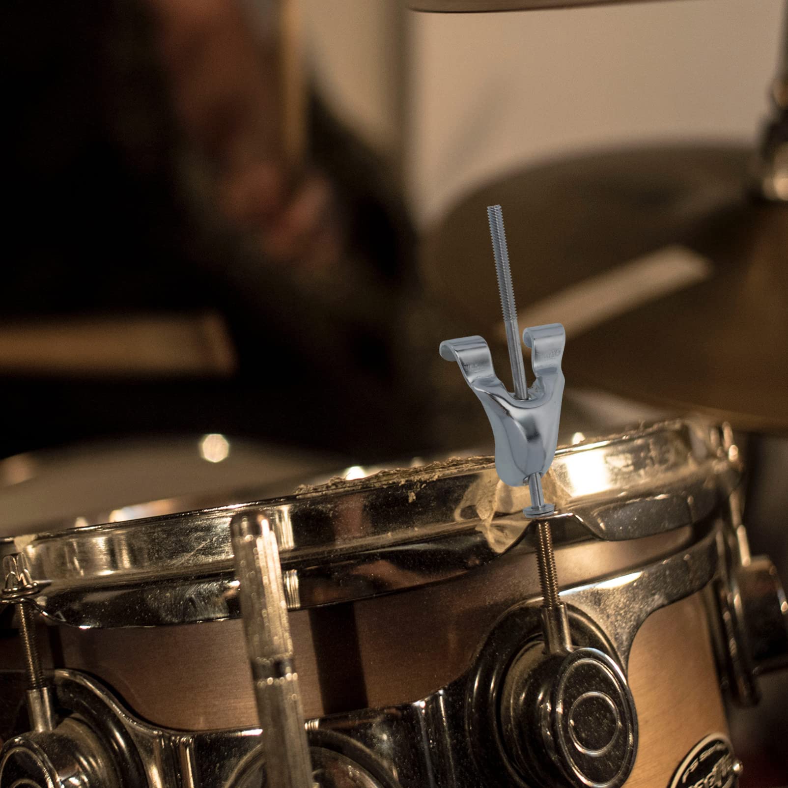 Holibanna Durable Snare Drum Lug Hooks Essential Replacement Accessory for Drum Set for Snare and Bass Drums High Performance Drum Hardware Elegant Finish