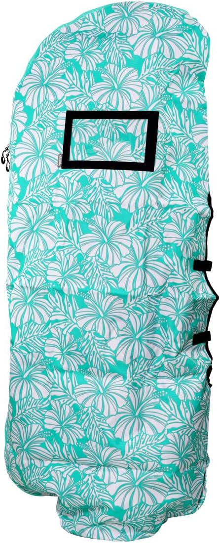 Winwin Style TC-028 Golf Travel Cover, ALOHA HONU New Travel Cover, Mint Green