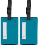 Travelon 02040-910 Set of 2 Luggage Tags, Berry, One Size