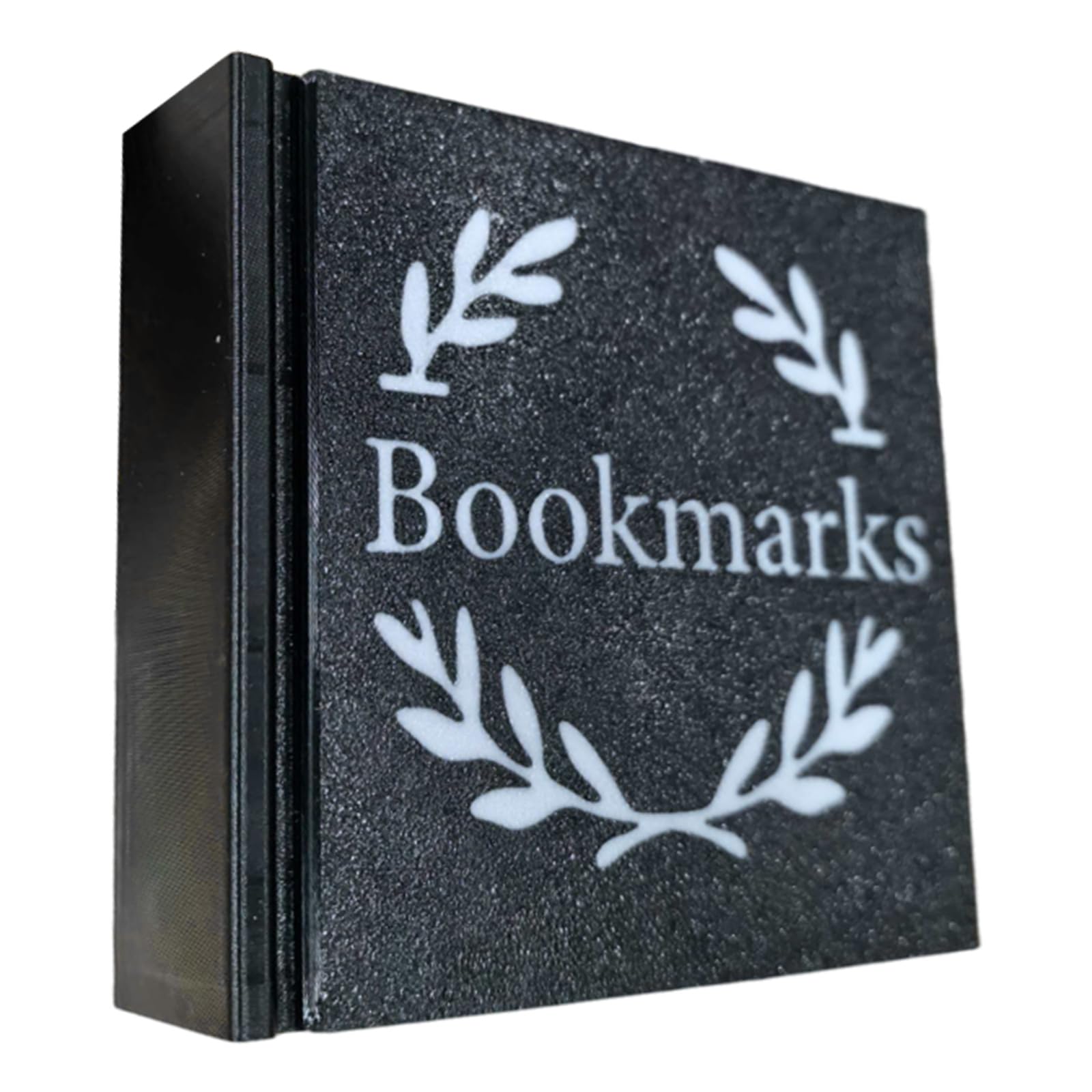 Space Saving 3D Bookmarks Stand for Shelf Desktop Bookmarks Organiser for Book Markers Reading Aid Arrangement 85x85mm Stand