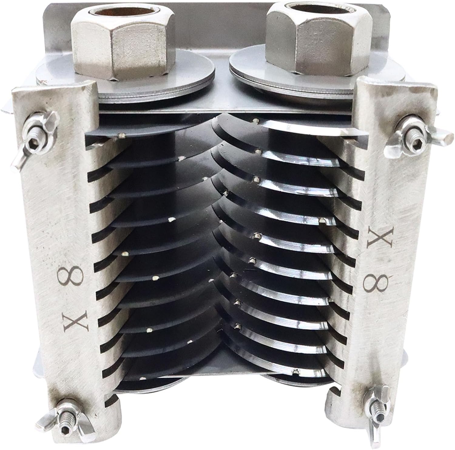 8mm Blade for 110V QX/QX(Chimney Feed Inlet)/QSJ-T Commercial Slicer for Various Meats and Pickles without Machine Body