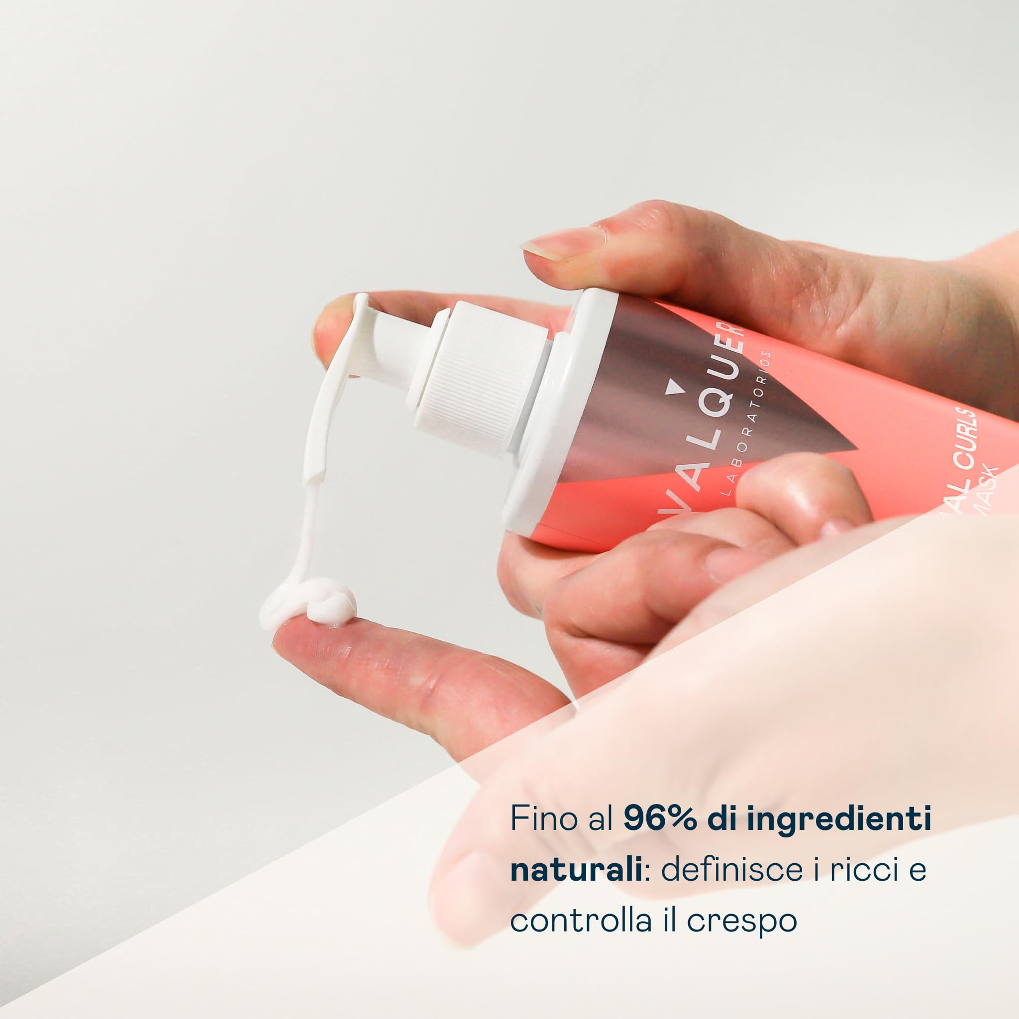 Valquer, Confezione Shampoo Metodo Ricci, Maschera, Balsamo Speciale per Ricci, Senza Solfati, Senza Sale, Fino al 96% di Origine Naturale | Routine completa per ricci definiti | Idratazione intensa con cheratina vegetale e mais | Vegano