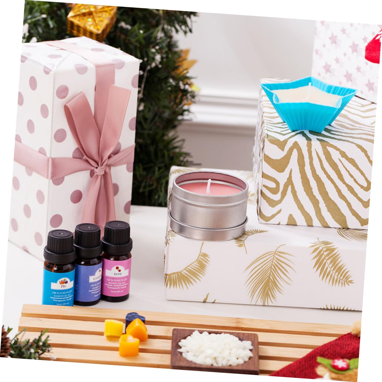 Homoyoyo Velas De Aromaterapia Materiales Para Hacer Velas Diy Kit Para Derretir Cera De Soja Vaso Para Hacer Para Fiestas De Cumpleaños y Manualidades Caseras