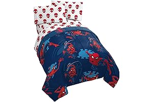 Marvel Spiderman Spidey Daze 5 Piece Full Bed Set
