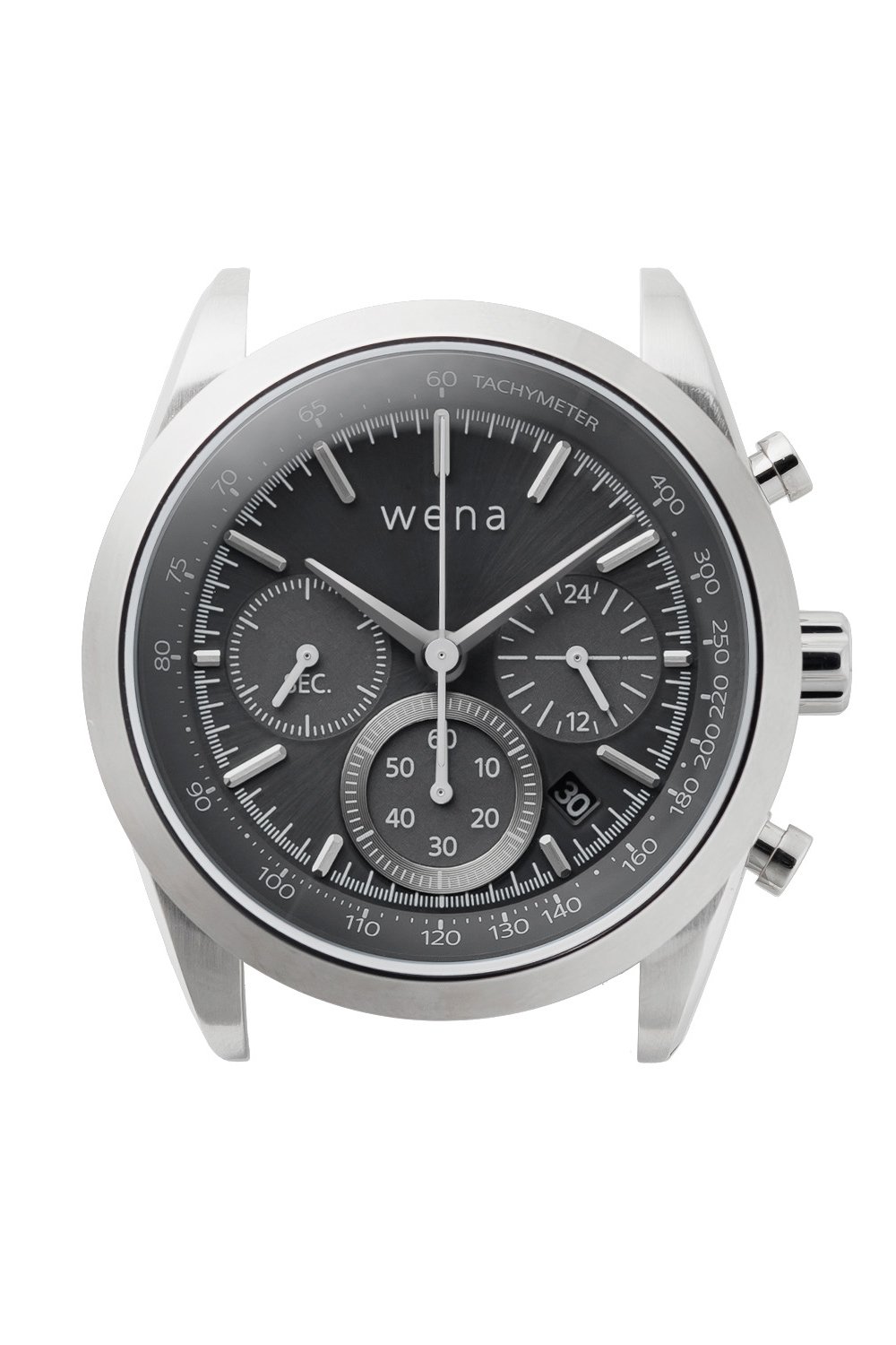 Amazon | ソニー [wena project] wena Chronograph Solar Silver Head