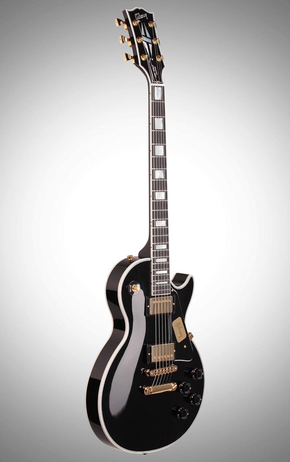 Gibson Les Paul Custom Electric Guitar, Ebony