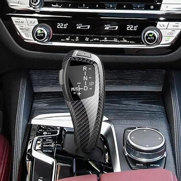 Lhd 自動ledギアシフトノブ 後付けキット カーアクセサリー Bmw E90 E91 E93 E81 E82 E84 E87 E88 E89 カーボンカーボン