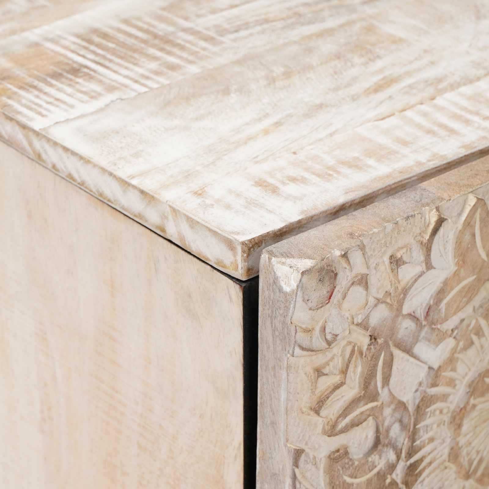 Armario colgante para cuarto de baño, color blanco, de madera maciza de mango, 38 x 33,5 x 48 cm, con marco de metal, espacio de almacenamiento y puerta para muebles de baño