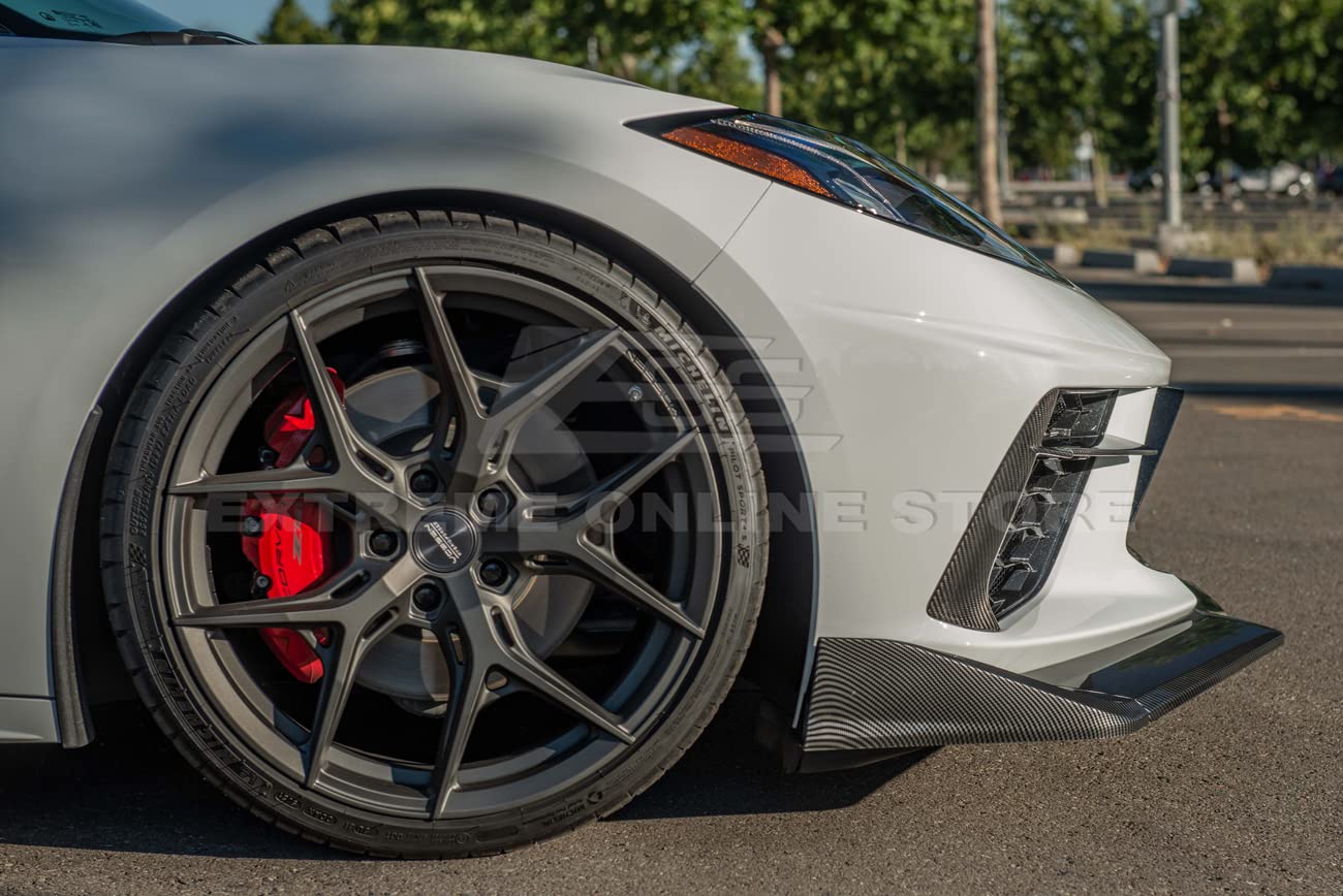 124」ZR1スタイルABSフロントバンパーロワーリップスポイラー 【公式通販】