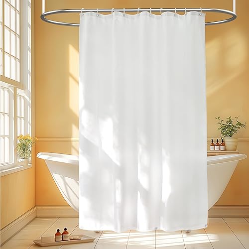 Miniatura 11 de Cortina de ventana para ducha de EVA impermeable 3D esmerilada para privacidad, de 40 x 36 pulgadas, forro de cortina de ducha de vinilo libre de