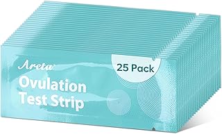 Areta Ovulation Test Strips - 25 Count LH Test Kit | Expiration Date 07/11/2026