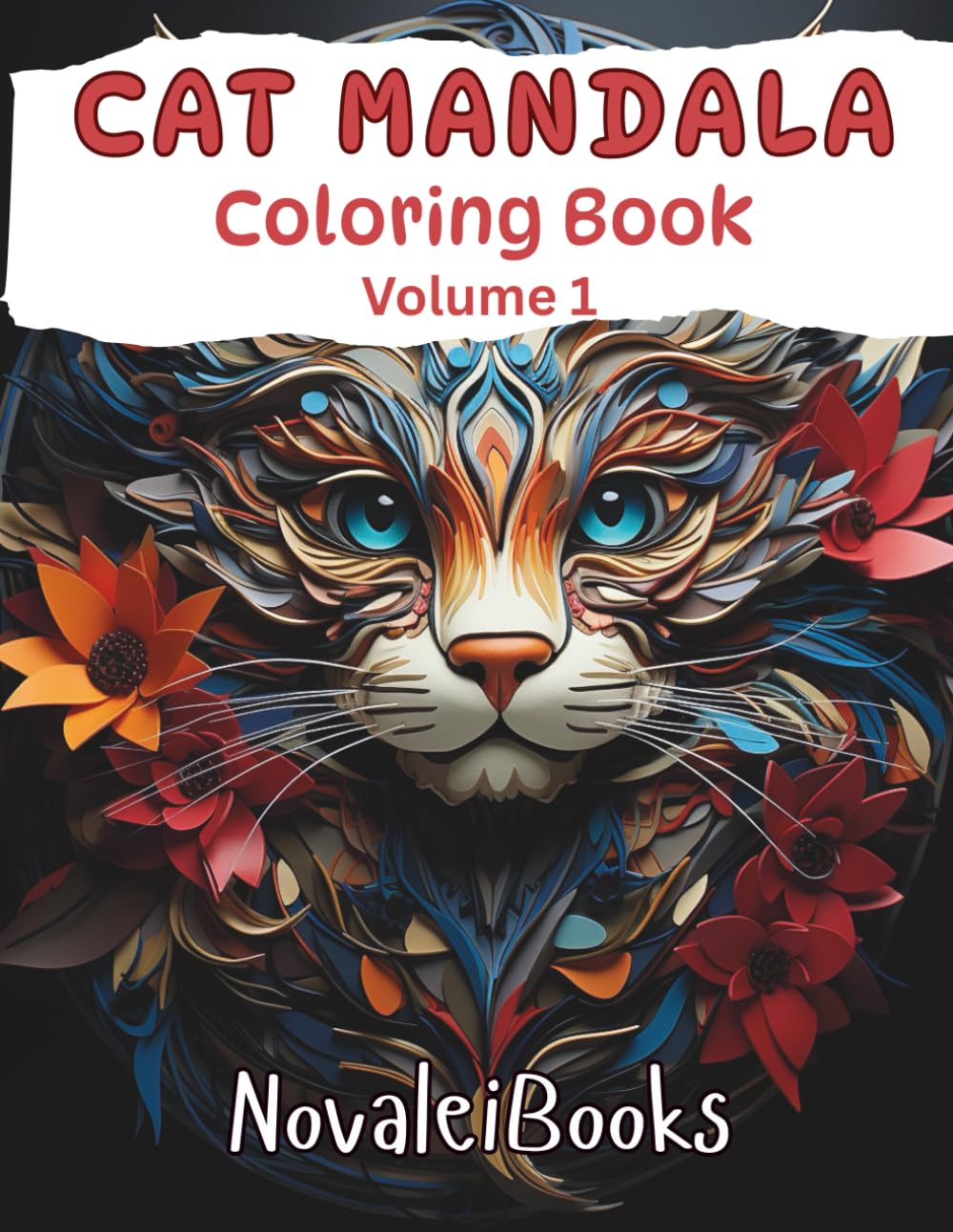 Cat Mandala Coloring Book: Volume 1