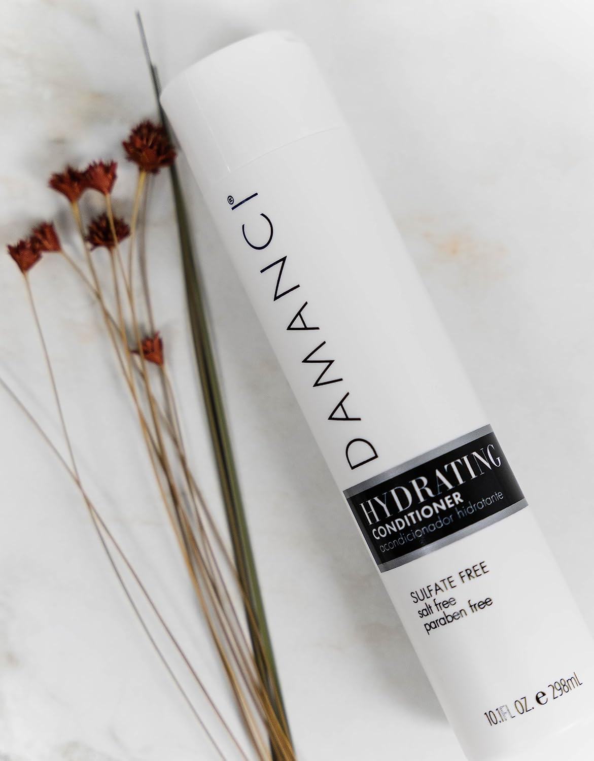 DAMANCI Hydrating Conditioner, Sulfate Free Conditioner for Dry Damaged Hair, with Keratin, Jojoba, Coconut Oil and Collagen, Paraben and Salt Free, 10 oz