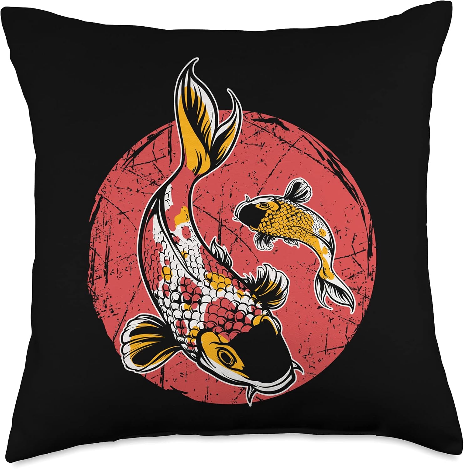 koi fish pillow