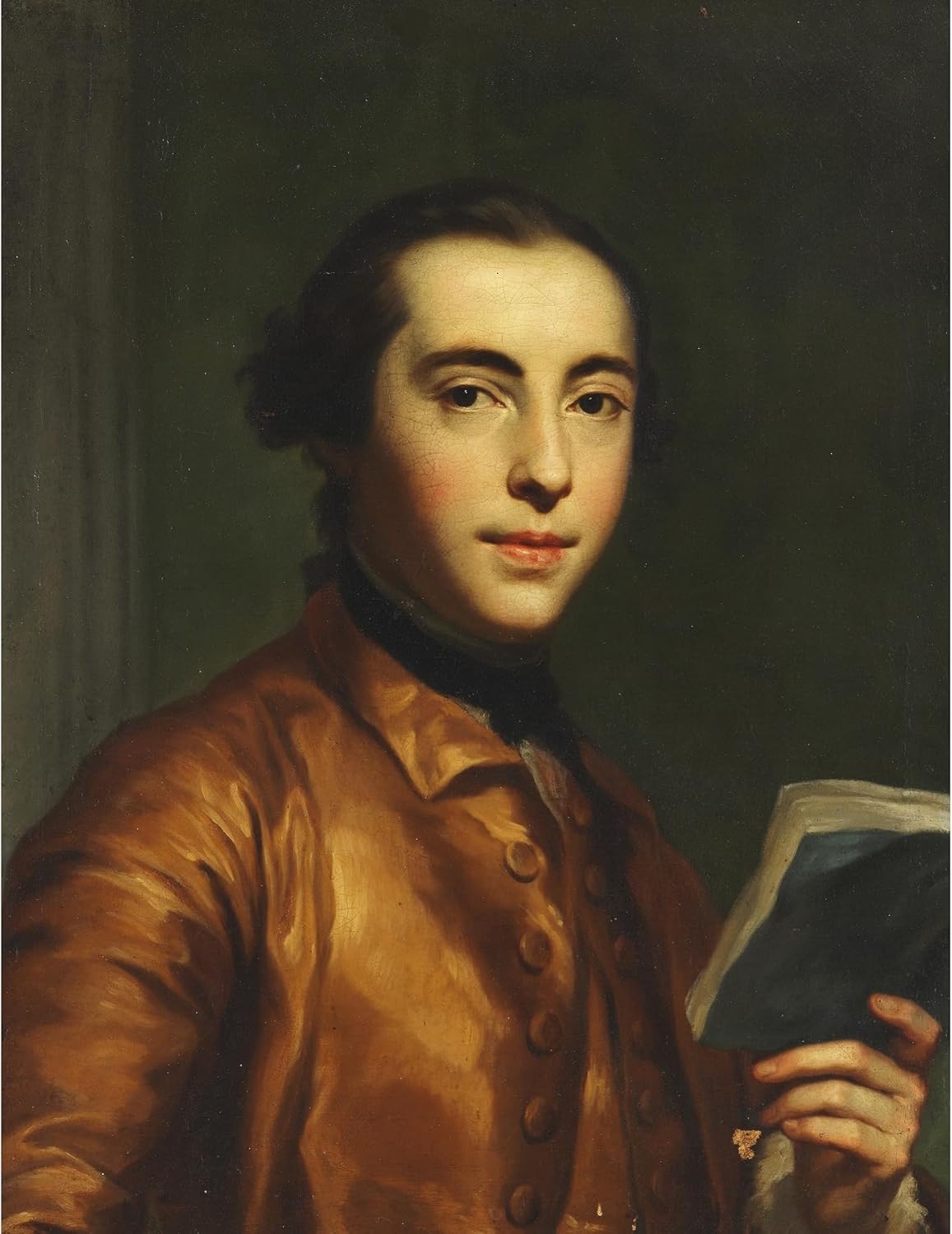 ArtDirect Portrait of Anton Raphael Mengs Unframed Art Print Giclee Poster by Peder Als - Ready for Framing with Customization Sizes 8x10, 11x14, 15x20, 24x31, 36x47 and 46x60 inches