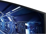 Samsung Ecran PC Odyssey G55T 34'' 165Hz, 1ms, Dalle VA 1000R, UWQHD 3440x1440, 2500:, 250cd/m2, AMD FreeSync Premium, Pied Ajustable,HDMI, DisplayPort - 8