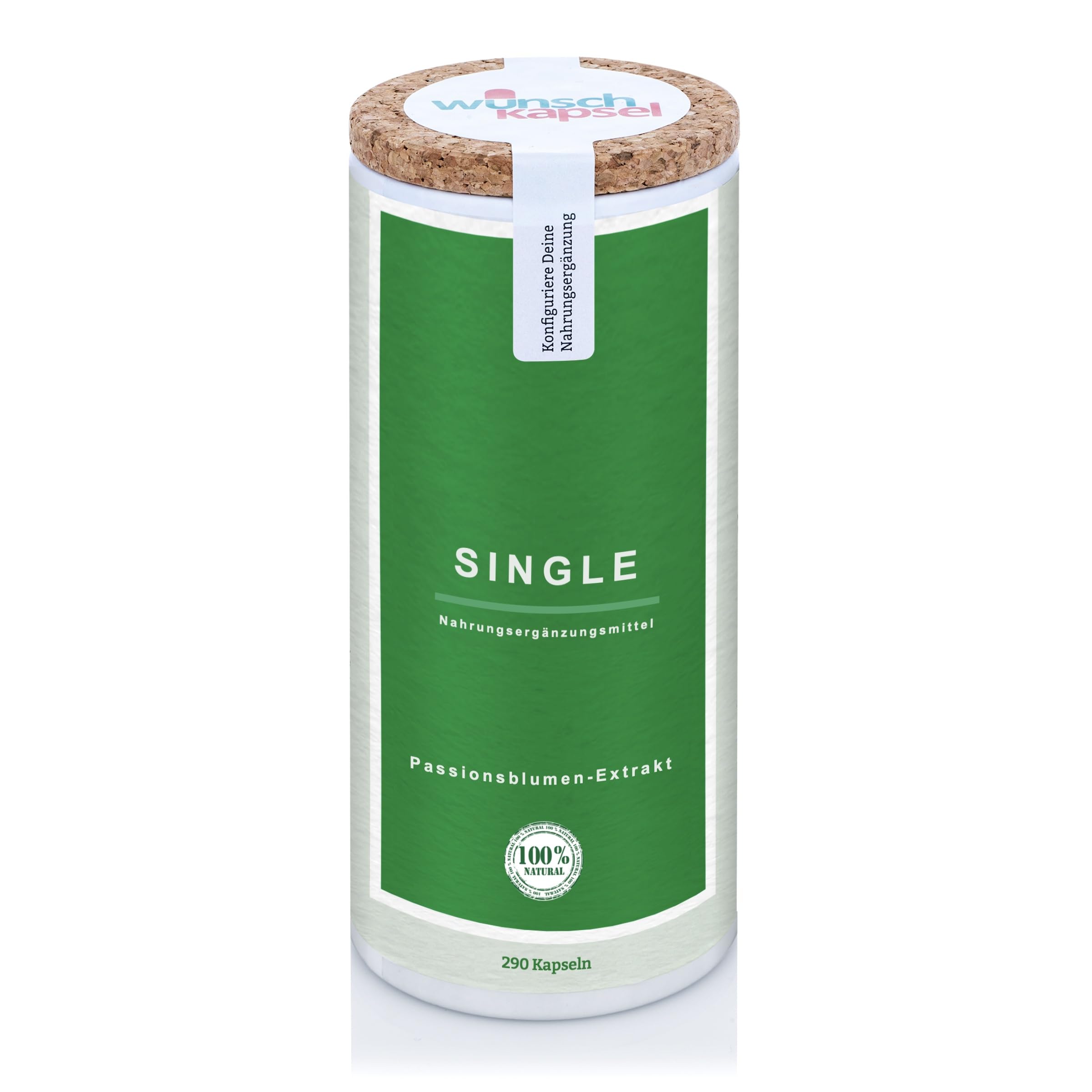 SINGLE Passionsblumen-Extrakt - 290 Kapseln Inhalt