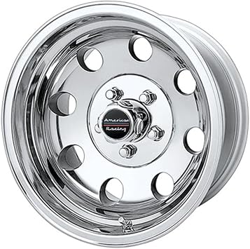 American Racing Custom Wheels AR172 Baja Polished Wheel 16x8"/8x165.1mm, 0mm offset