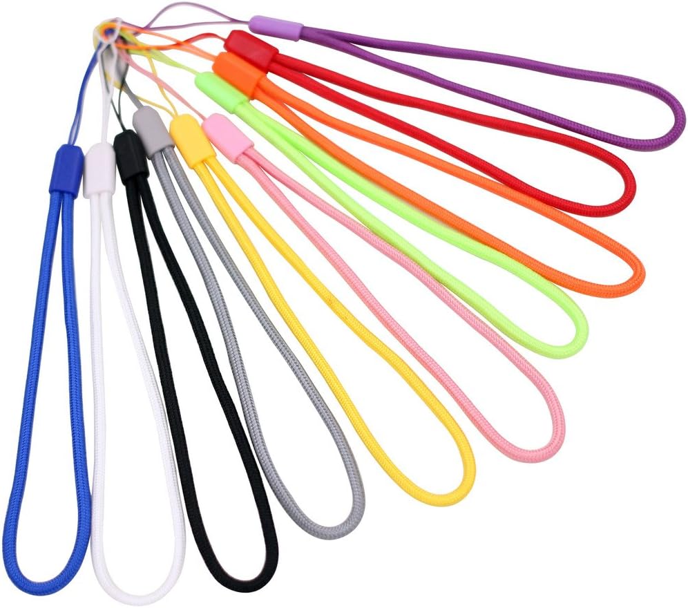Hand Wrist Strap Lanyard for USB Flash Drives, Cell phone, Keys, Keychains, Mp4, Mp3 10 Pack