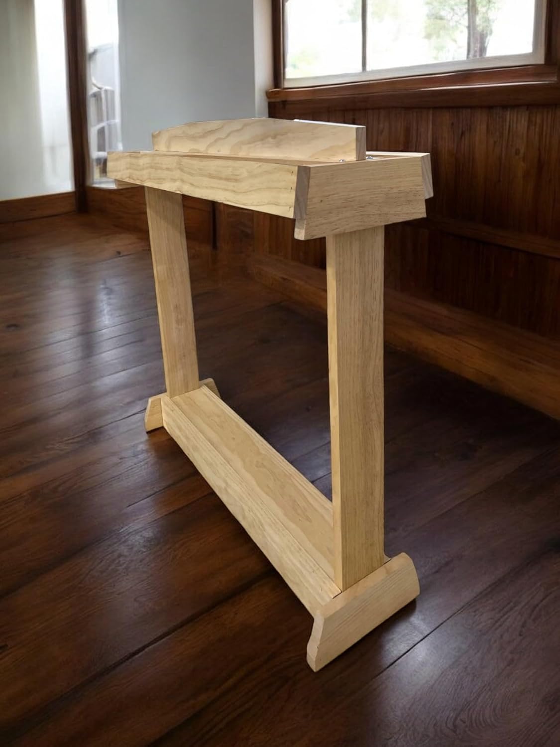 Denali Wood Horse Saddle Stand