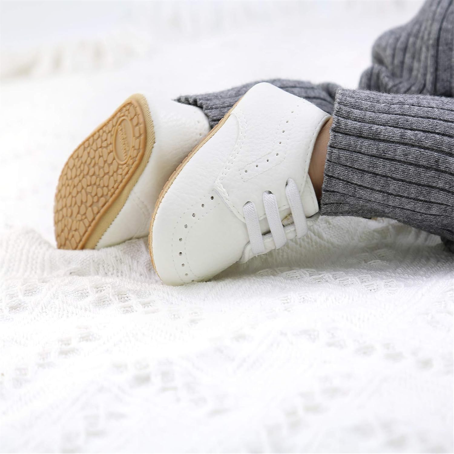 RVROVIC Baby Boys Girls Sneakers Anti-Slip Oxford Loafer Flats Infant Toddler PU Leather Soft Sole Baby Shoes 5 71OUY5oeQPL. AC SL1500