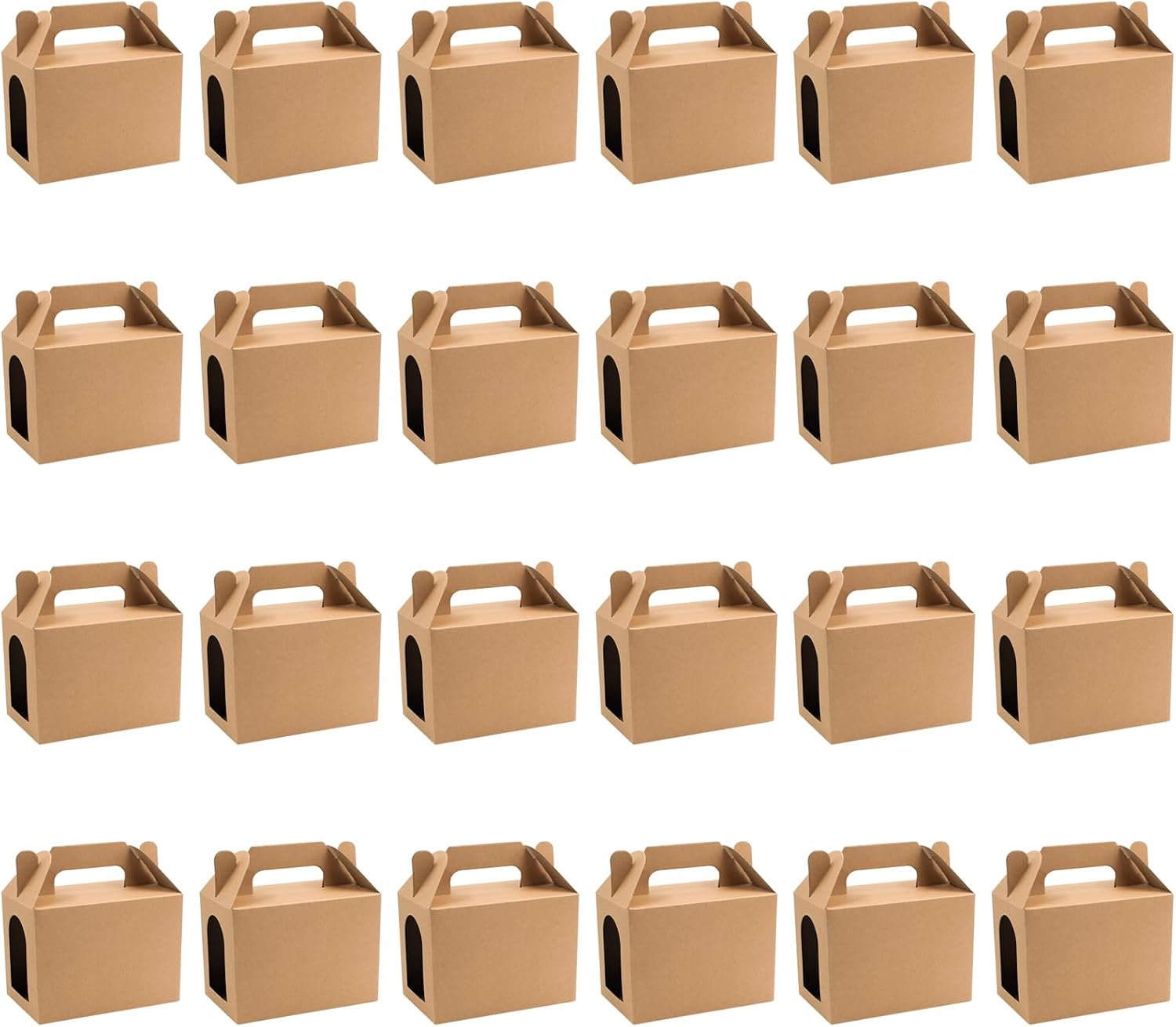 24 PCS Adopt a Puppy Favors Boxes with Windows