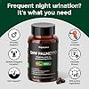 Saw Palmetto para salud prostática en hombres 320 mg grado farmacéutico | suplemento 6 en 1 para próstata, extracto 100% aceite con 85% ácidos grasos, semilla de calabaza, Graminex, ortiga, apoya la función urinaria, 60 cápsulas (paquete de 1) 3