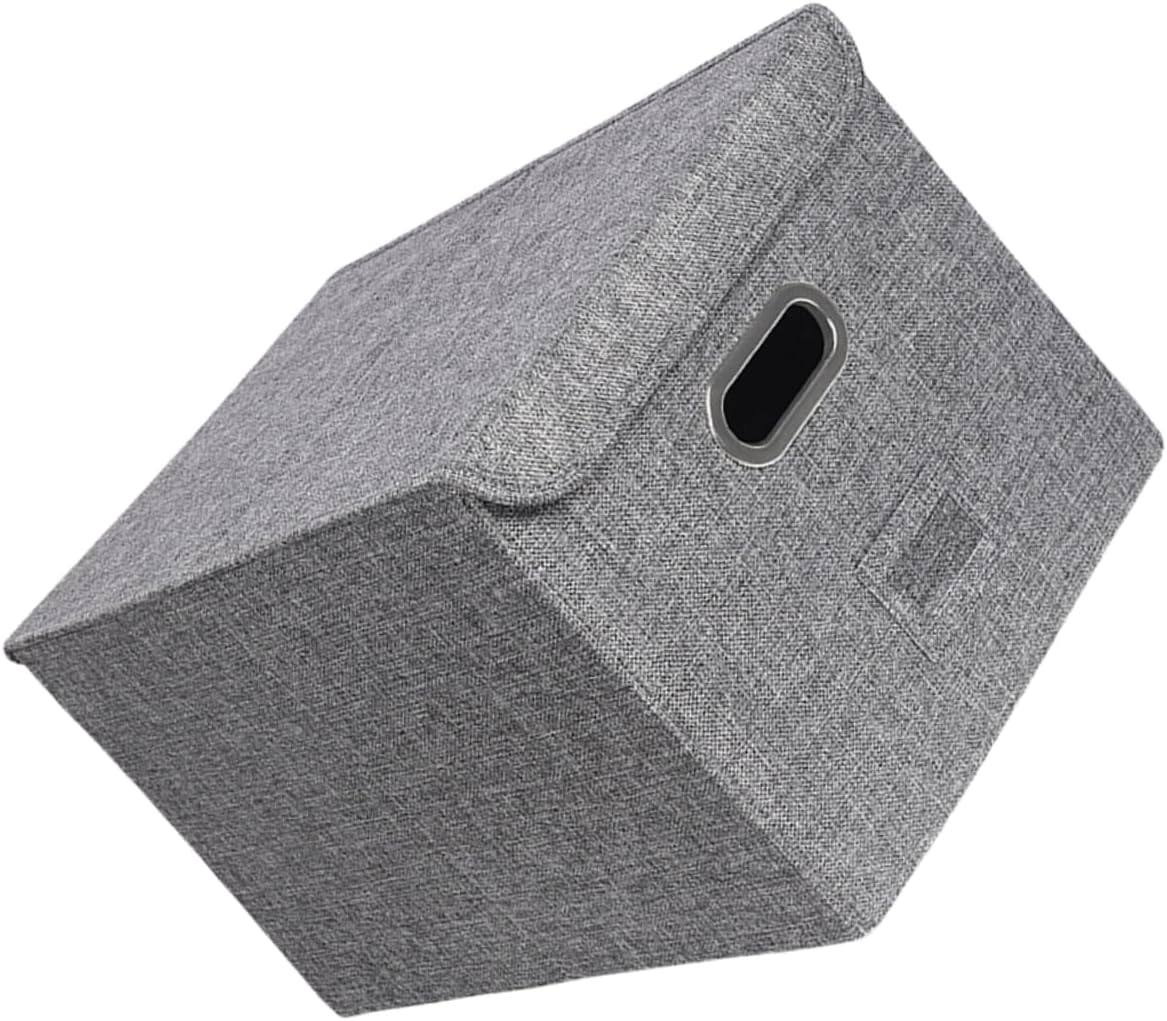 Cabilock Foldable Cloth Storage Organizer Capacity Storage Bin for Clothes and Blankets and Space Saving Design for Home Closet and Bedroom Use