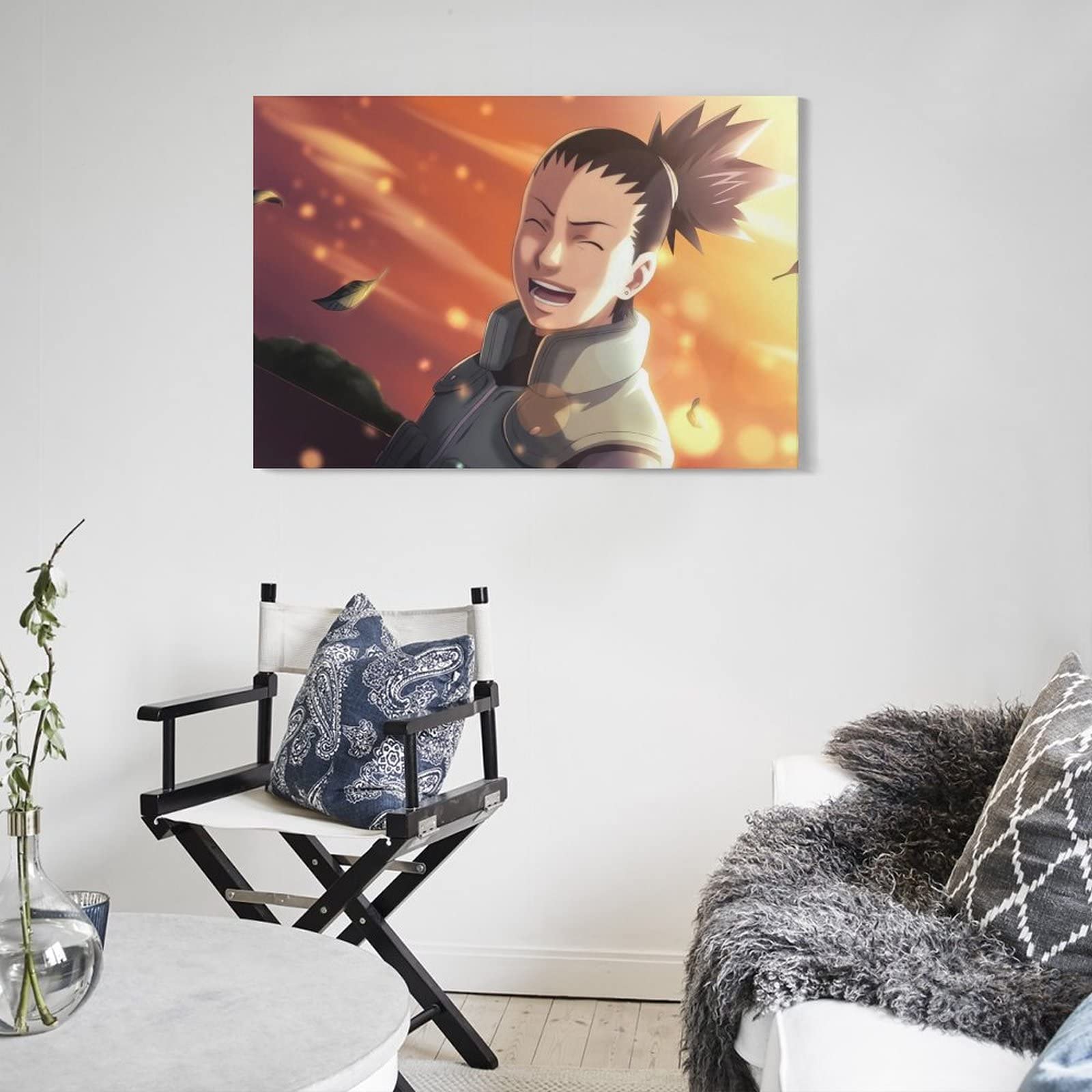 Amazon.co.jp: アニメ NARUTO -ナルト- 奈良シカマル キャンバス