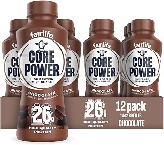 Core Power Chocolate Protein Milk Shakes Liquid Ready To Drink