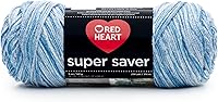 Vista 25 de Red Heart Super Saver - Estambre, rayas de loro