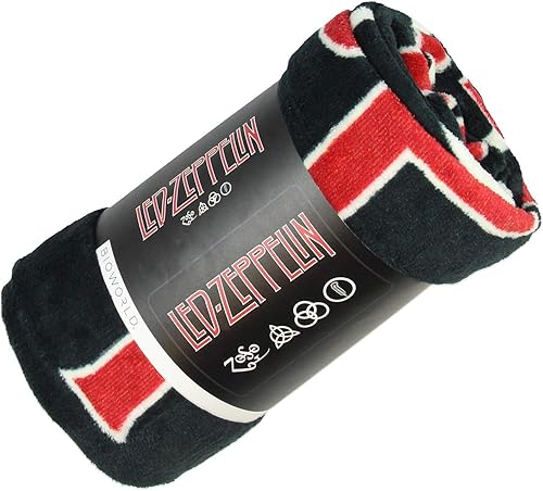 Miniatura 2 de Led Zeppelin 4 Symbols - Manta de felpa de forro polar súper suave y tierno