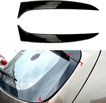 Spoiler Wing Compatible with 2011-2015 Kia Sportage Spoiler,Rear Trunk Spoiler Lip Tail Wing ABS Sporty Style Decklid Lip Exterior Accessories