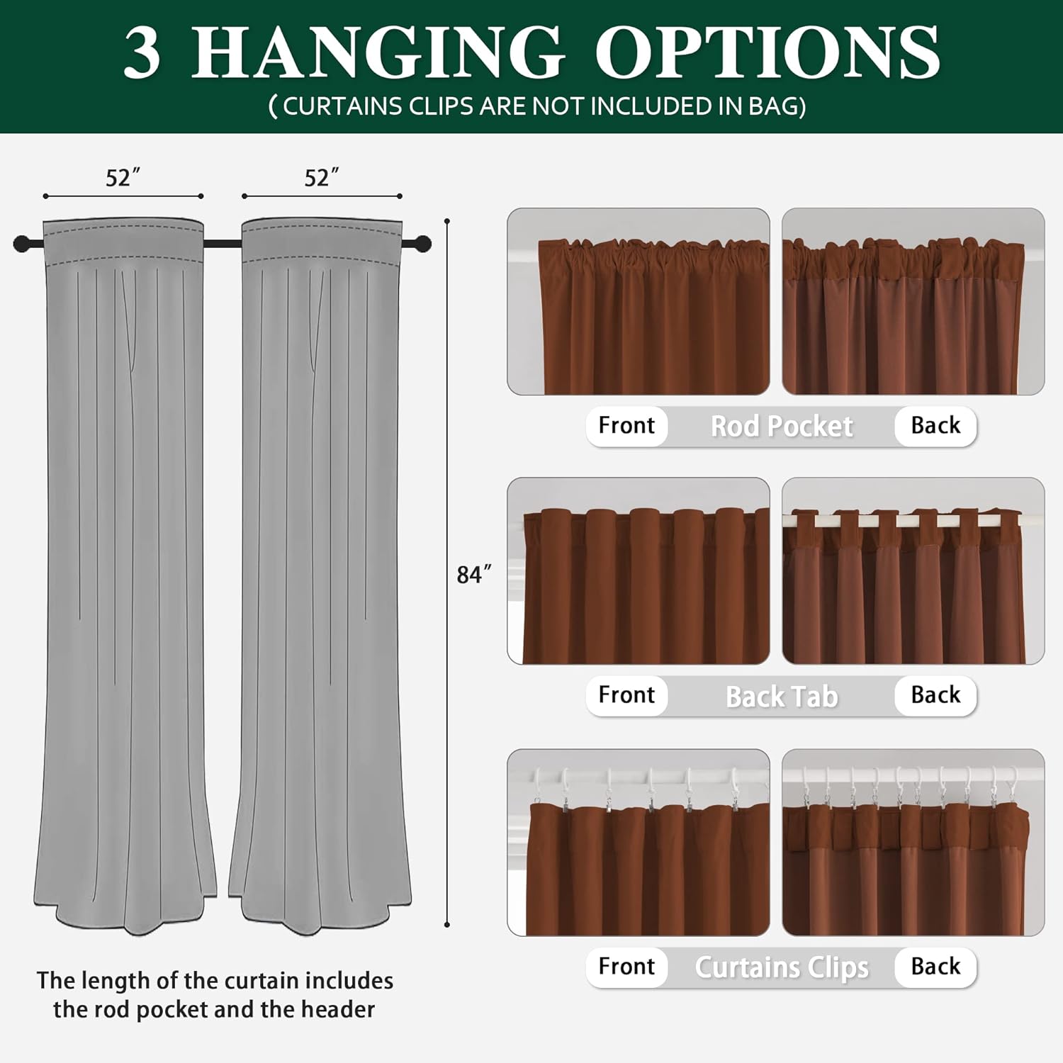 MUMFAS Rust/Burnt Orange Velvet Curtains 84 Inches Long -Home Decor Curtain Backdrop Blackout for Home Theatre/Living Room, Heavy Duty Curtains Luxury Window Drapes, 2 Panels, W52 x L84