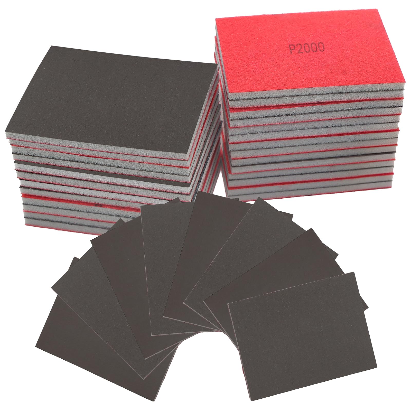 Sanding Block Set - 26 Sponges for Wood & Metal -9