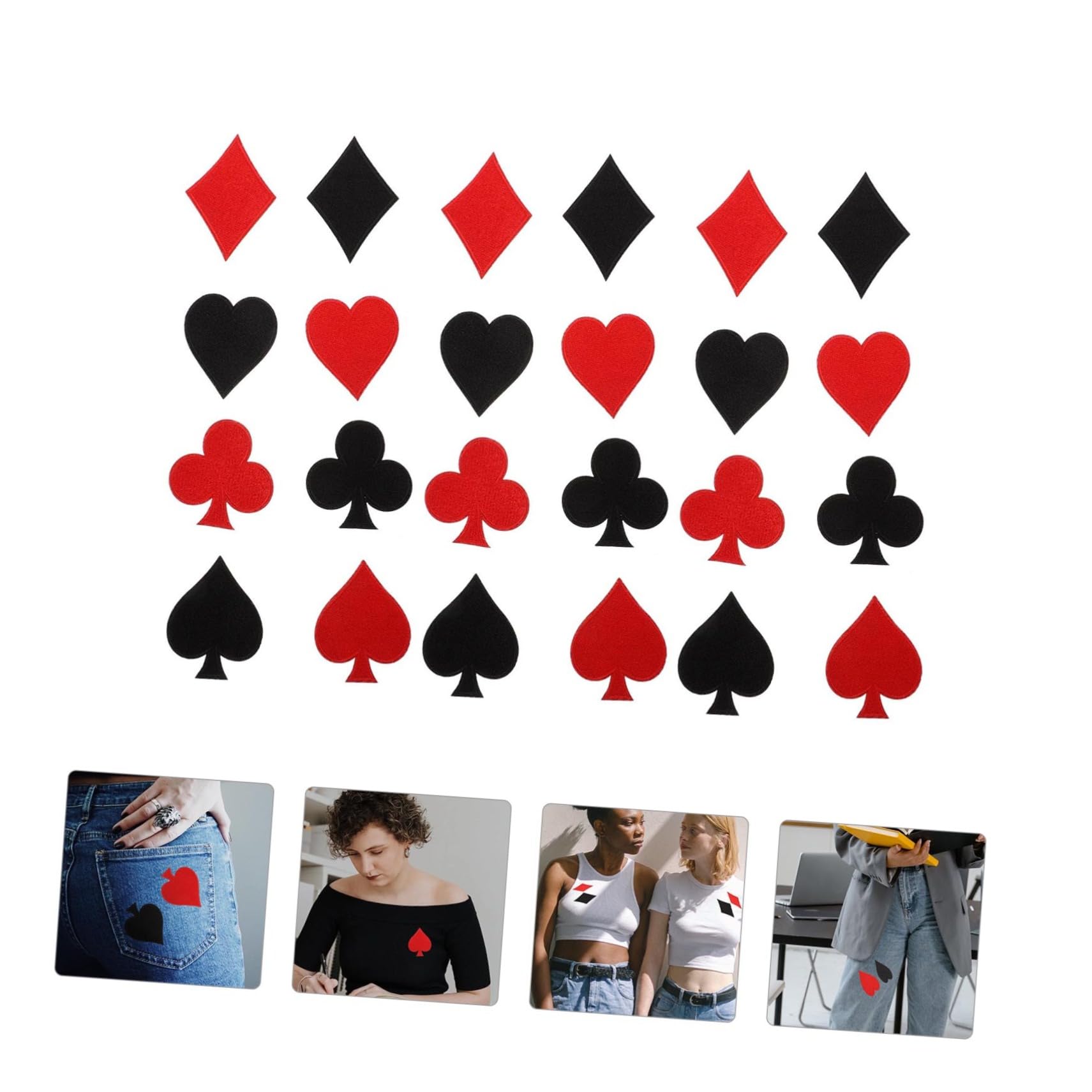 SHINEOFI 9 Juegos De De Póquer Insignias Para Coser DIY De Costura DIY Pegatinas De Animales DIY Para Ropa Pegatinas De Dibujos Animados De