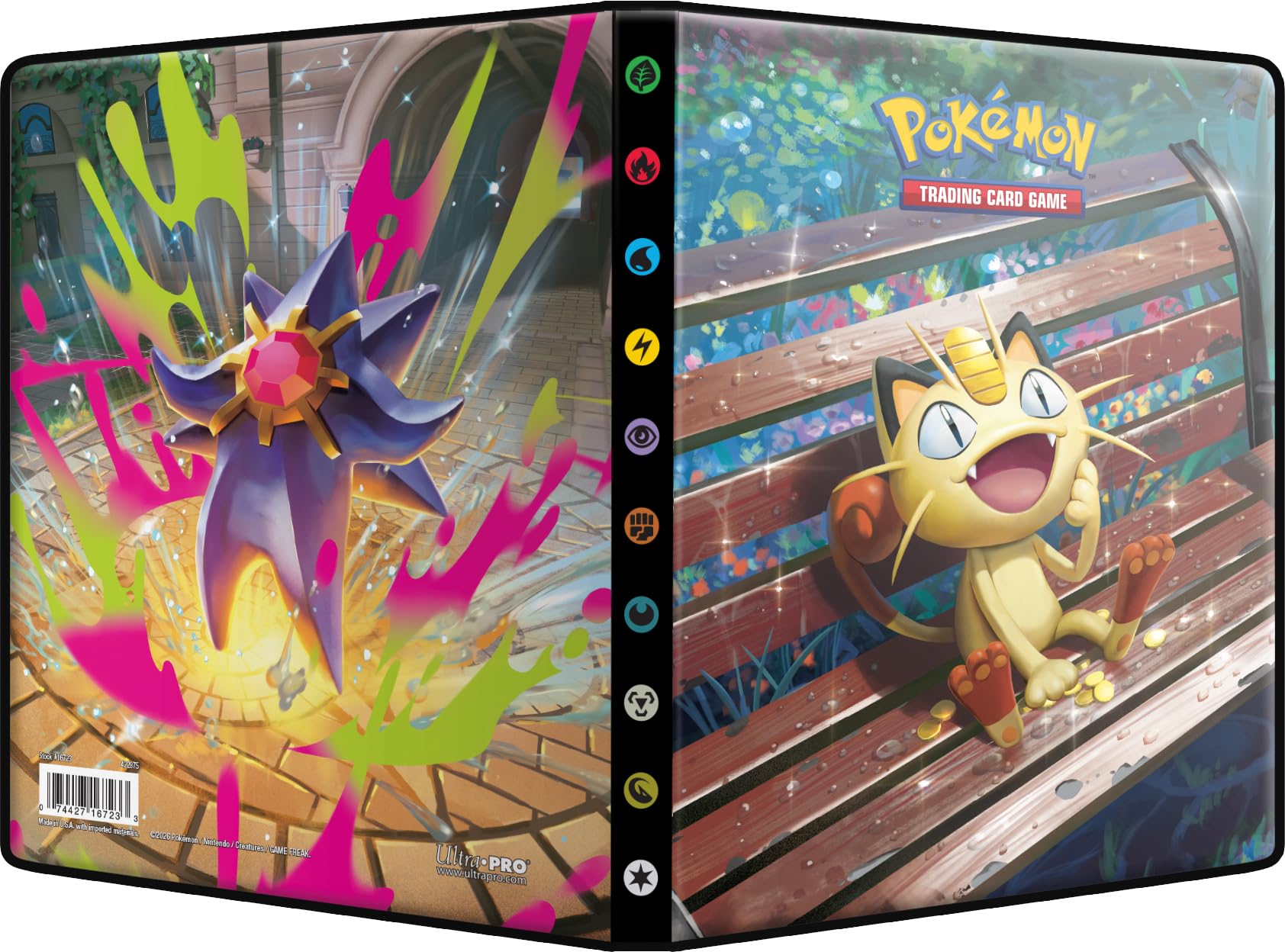 Pack Cahier range-cartes + Booster ME03 Mega Evolution - Equilibre Parfait Pokémon - Modèle aléatoire - Range-cartes Pokémon The Pokémon Company | Maison de la Presse