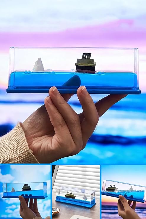 Mobee Unsinkable Love Ship Titanic Unsinkable Ship Aquarium Gift Unsinkable Ship