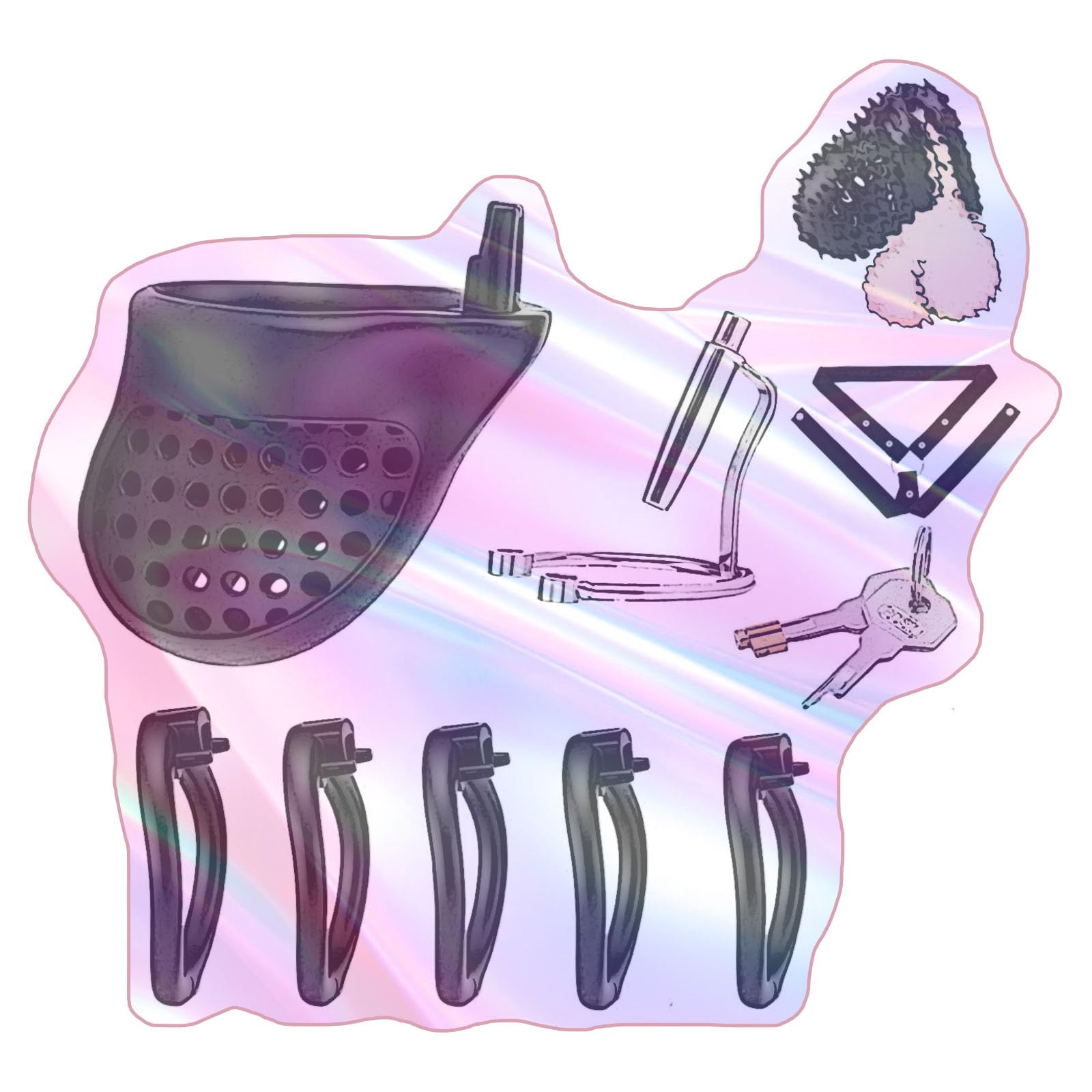 Jaula protectora de resina ABS eshlZ77 con acabados de alta gama 7