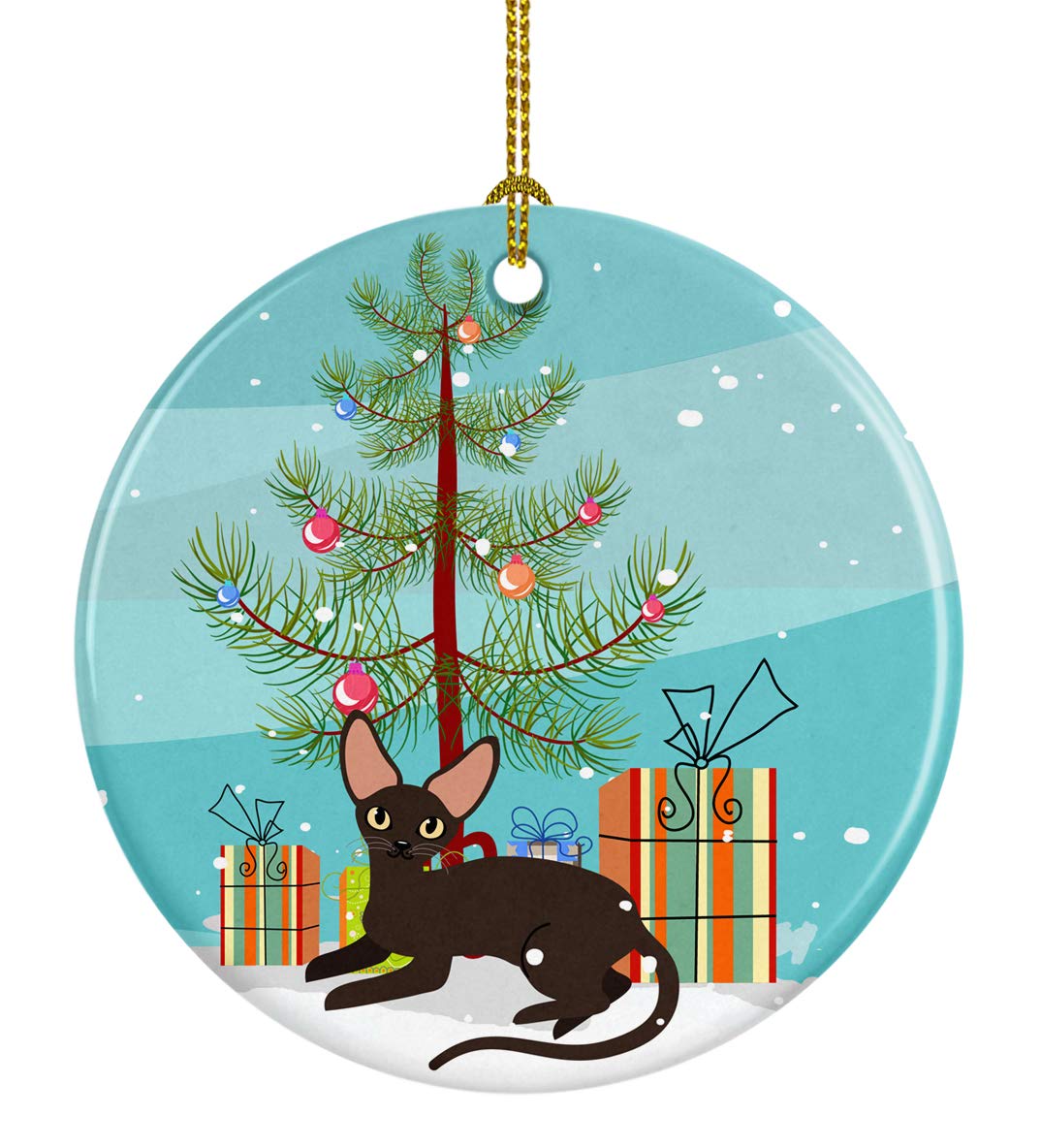 Peterbald arbre de Noël céramique pour embellir votre salon festif