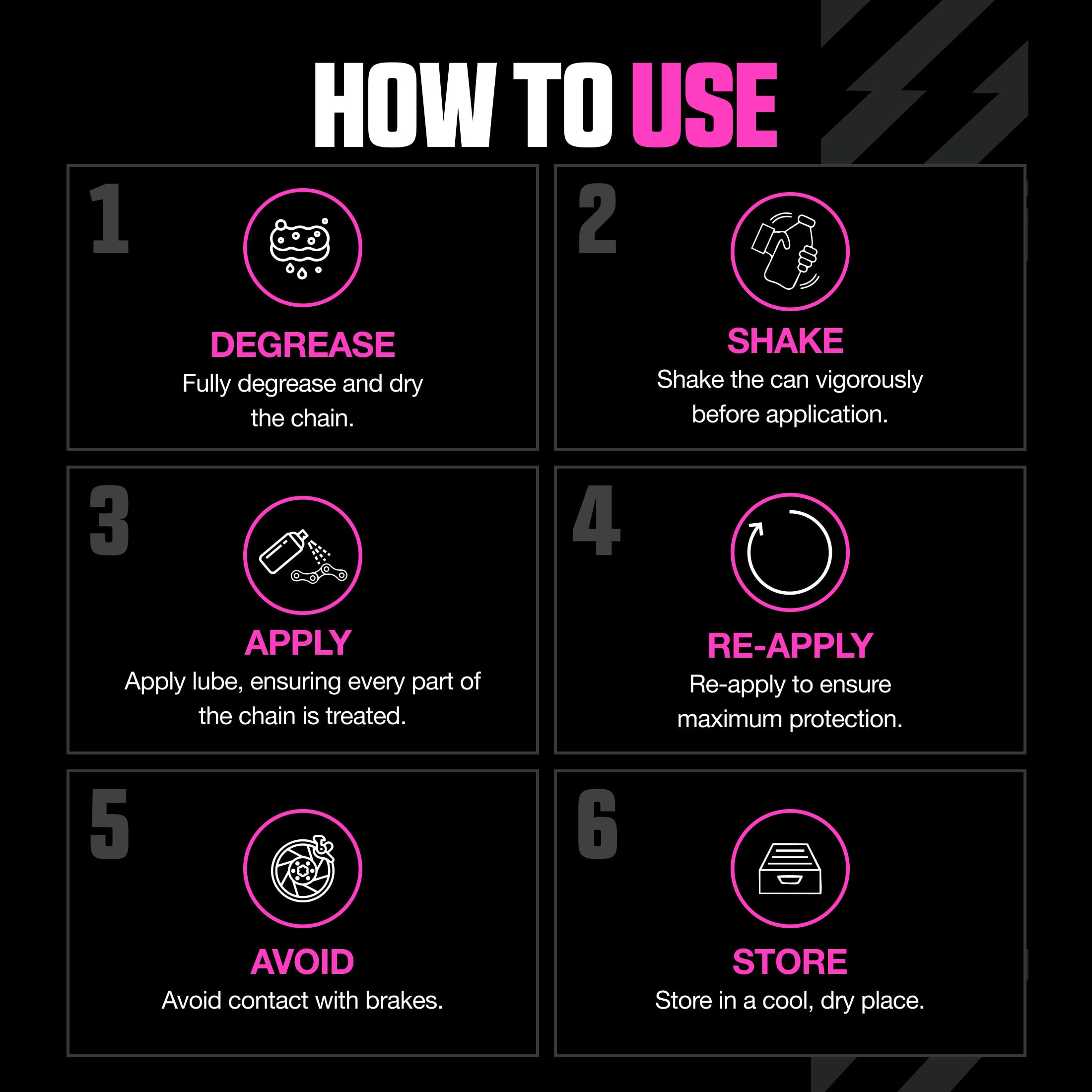 Muc Off E-Bike All-Weather Chain Lube Allwetter- Kettenöl, 250 ml - Premium E-Bike Kettenfett, Kettenspray Fahrrad - Formuliert Für Alle Wetterbedingungen, black