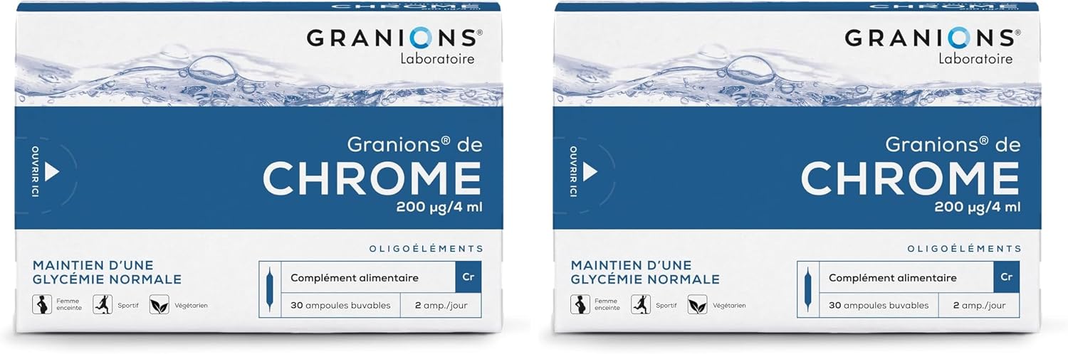 GRANIONS Chrome 200 microgrammes en ampoules
