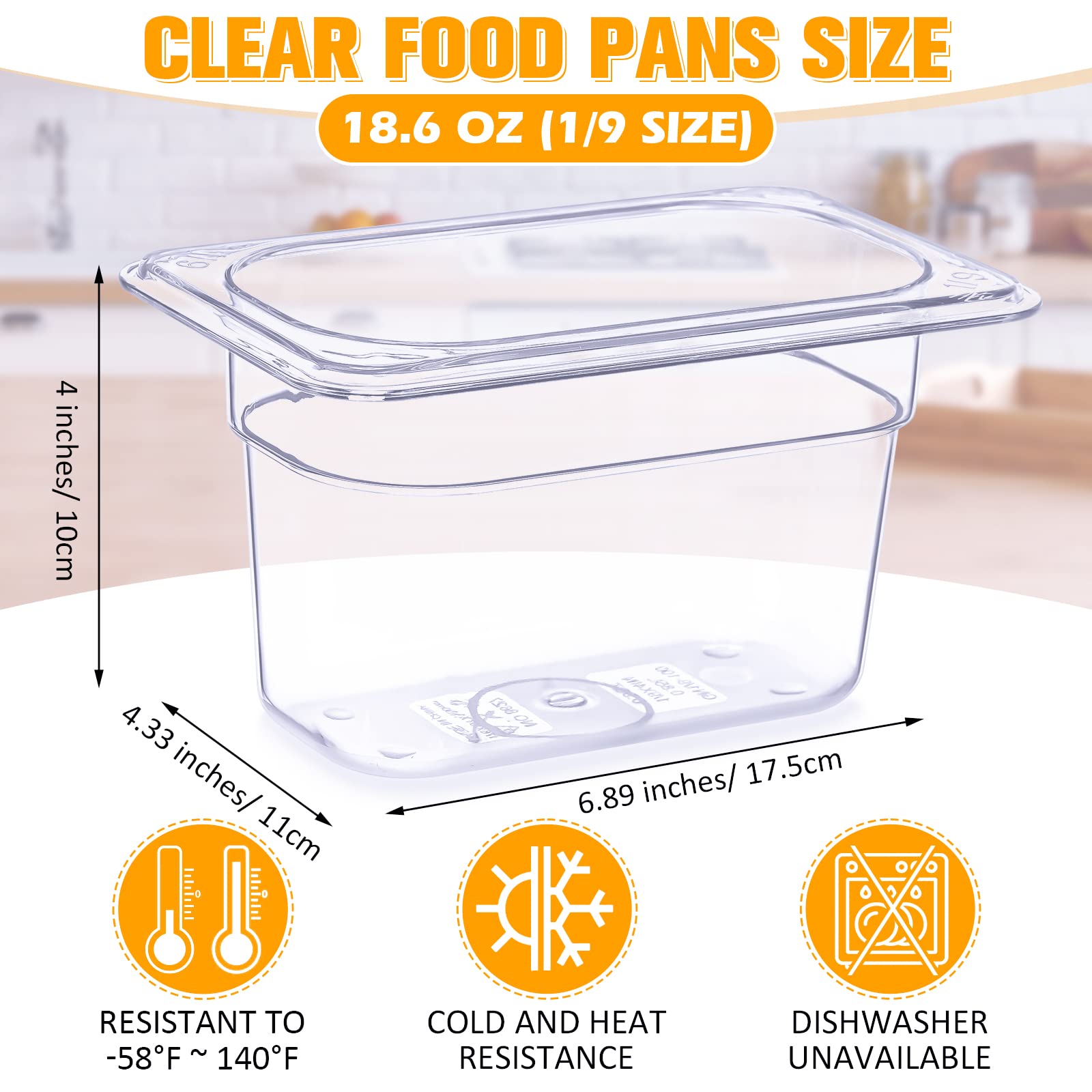 Mumufy Commercial Food Pans