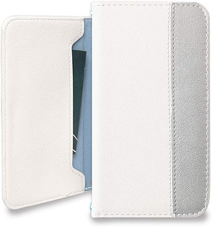 Amazon Basio4 Kyv47 ケース 手帳型 シンプル マグネットなし バイカラー 手帳ケース スマホケース カバー ブルー シルバー Au エーユー モバイルプラス ケース Amazon Basio4 Kyv47 ケース 手帳型 シンプル マグネットなし バイカラー 手帳ケース スマホケース カバー ブルー シルバー Au エーユー モバイルプラス ケース