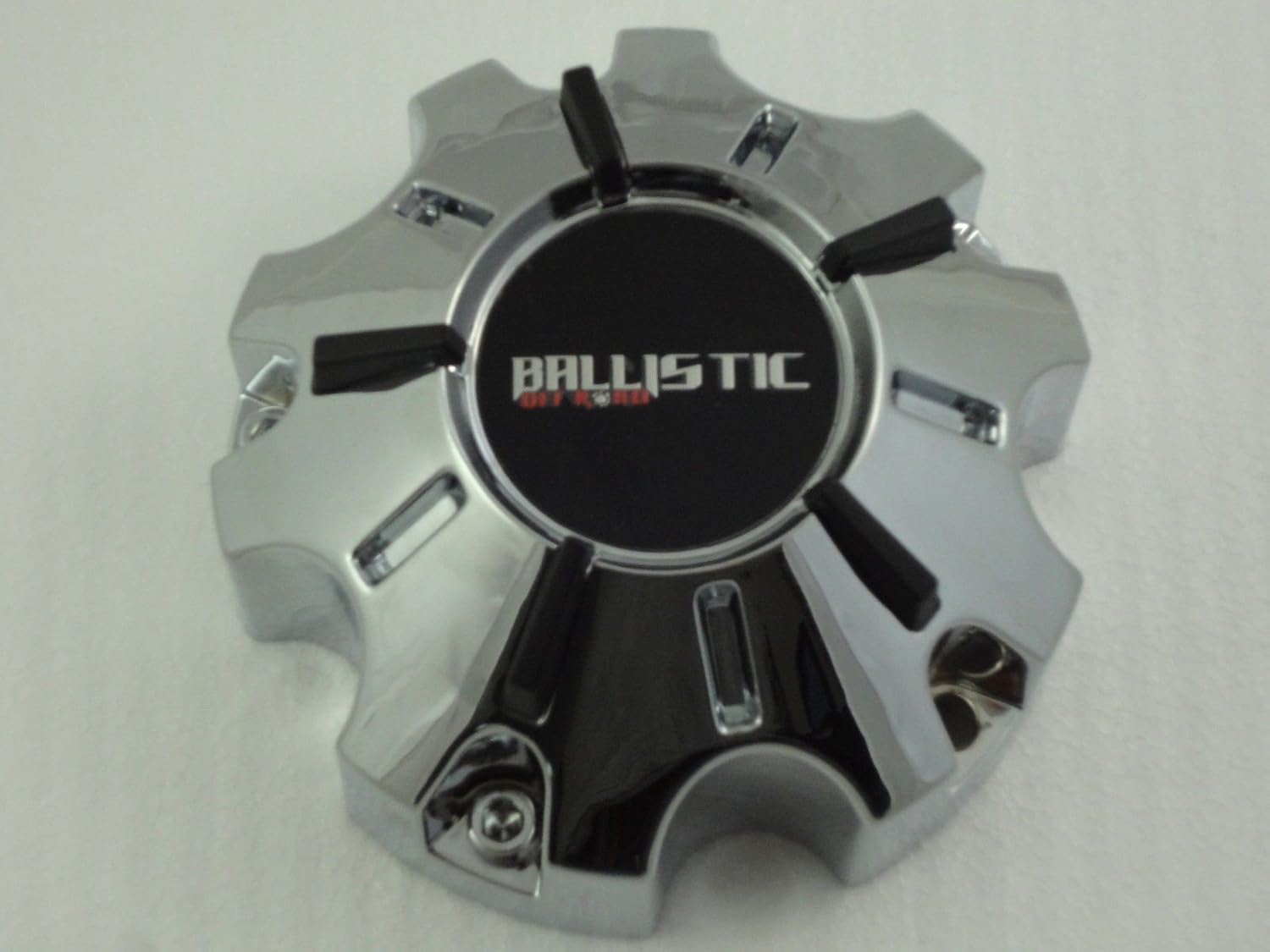Ballistic Off Road WHEEL RIM CENTER CAP WX10CAP CHROME 5