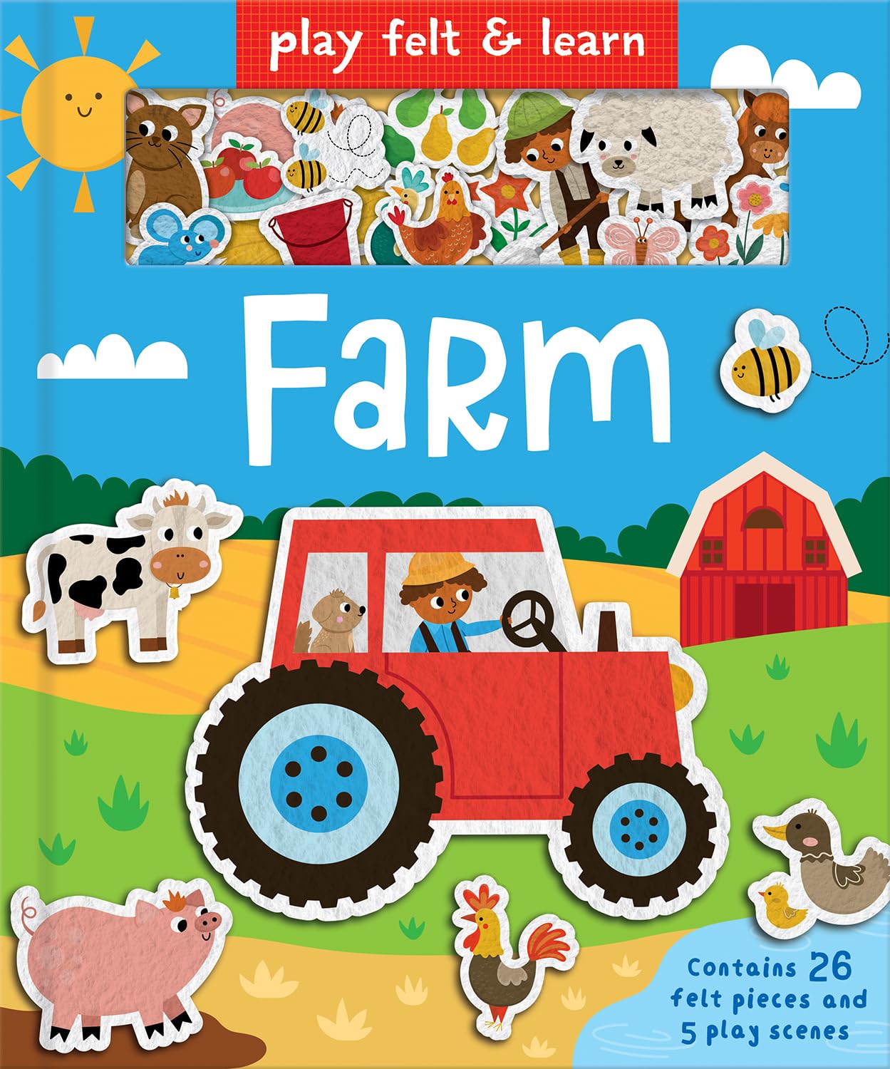 Play Felt Farm (Play Felt & Learn)