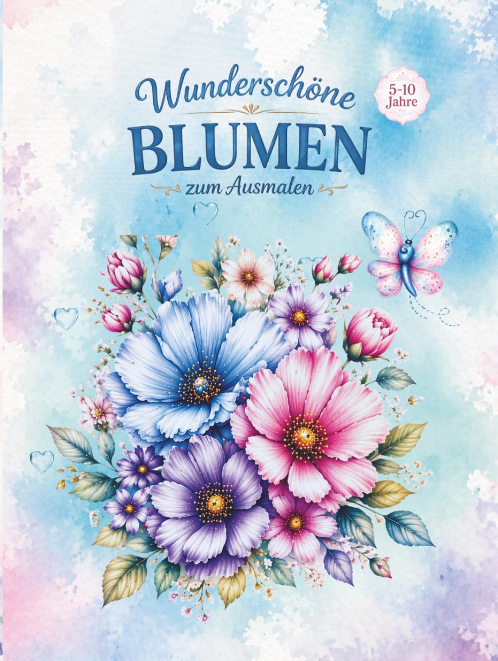 Wunderschöne Blumen Zum Ausmalen
